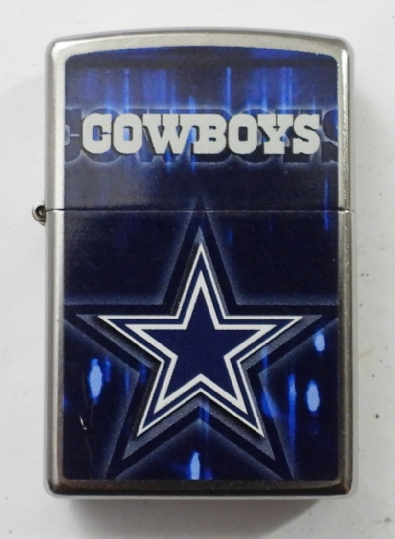 2016 UNFIRED NFL DALLAS COWBOYS ZIPPO: 2016 UNFIRED NFL DALLAS COWBOYS STAR ZIPPO