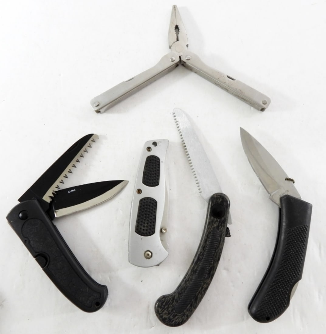 (5) TACTICAL SURVIVAL KNIVES (1 of 2)