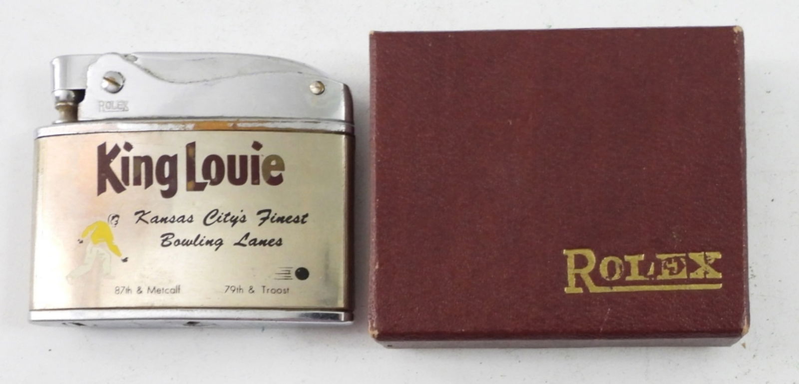 ROLEX VTG LIGHTER-KING LOUIE BOWLING LANES (1 of 3)