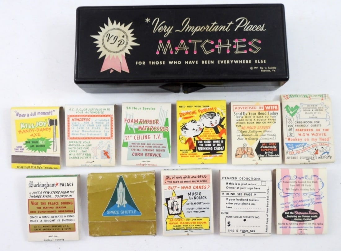 (10) 1957/58 TIP N TWINKLE MATCH BOOKS (1 of 2)
