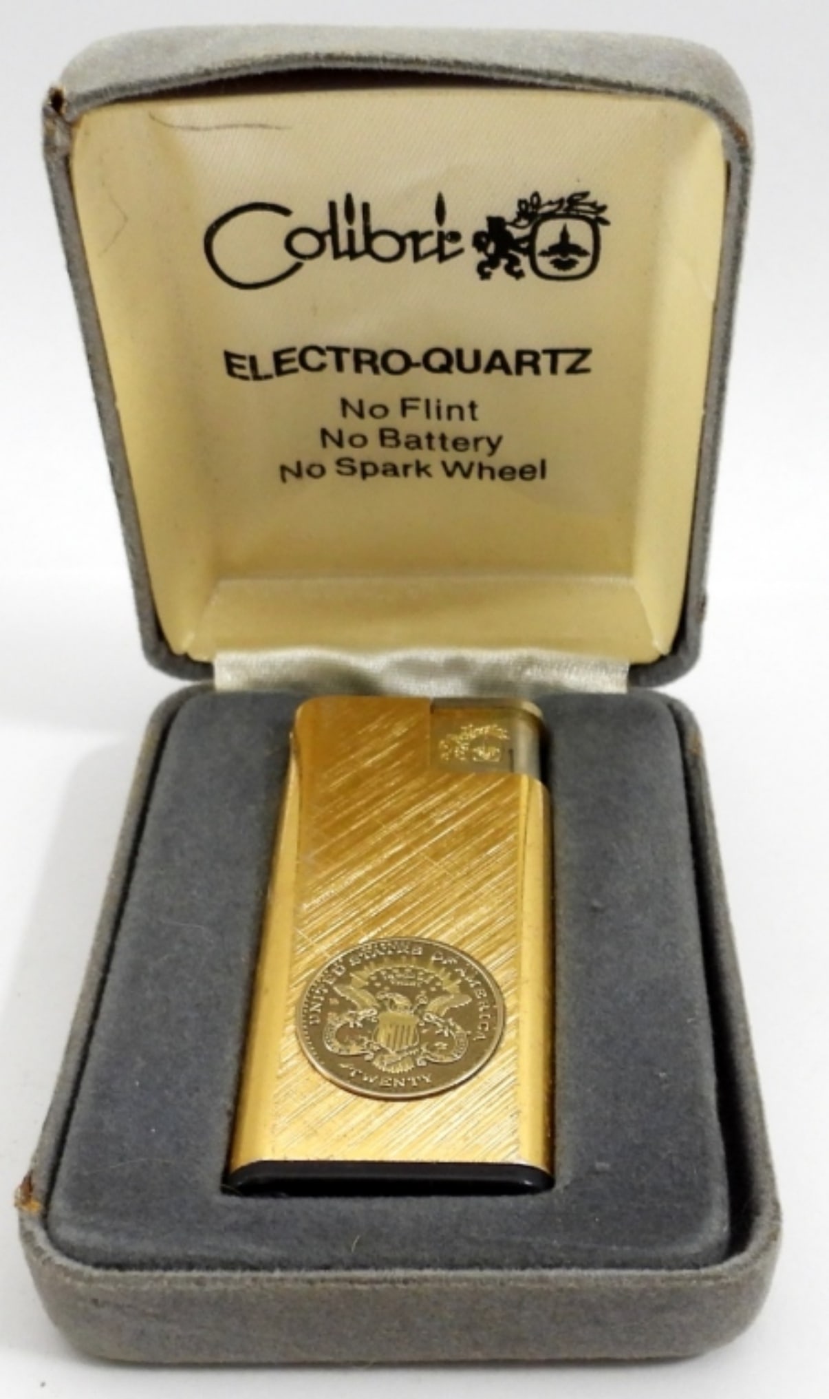 VINTAGE COLIBRI ELECTRO-QUARTZ LIGHTER (1 of 5)