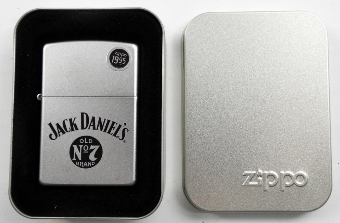 2004 SEALED/UNFIRED JACK DANIELS No7 ZIPPO (1 of 4)