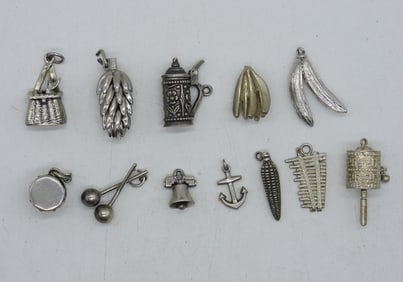 (12) VTG STERLING CHARMS
