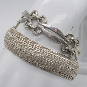 MILOR & MEXICO STERLING BRACELETS