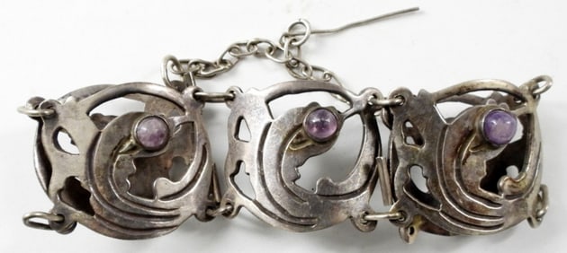 MEXICO PURPLE STONE BRACELET