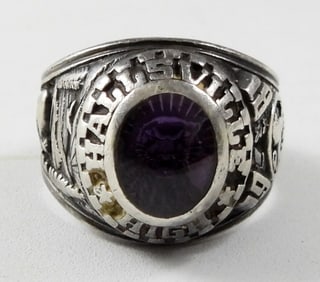 STERLING CLASS RING