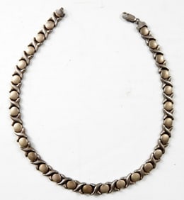 XOXO STERLING NECKLACE