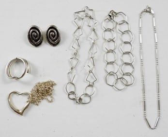 (6) PIECE LADIES  STERLING LOT