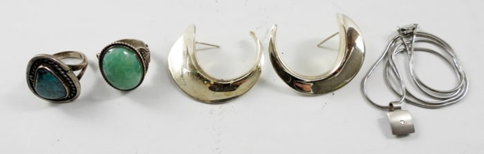 (4) PIECE STERLING JEWELRY LOT