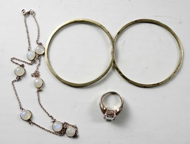 LADIES  MOONSTONE NECKLACE & MORE