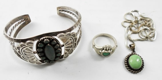 (3) PIECE WOMEN'S FASHION STERLING SET