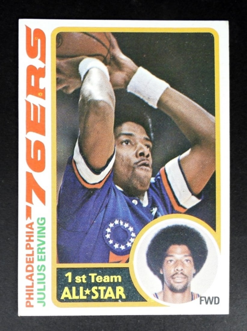 1978/79 TOPPS JULIUS ERVING ALL STAR (1 of 2)