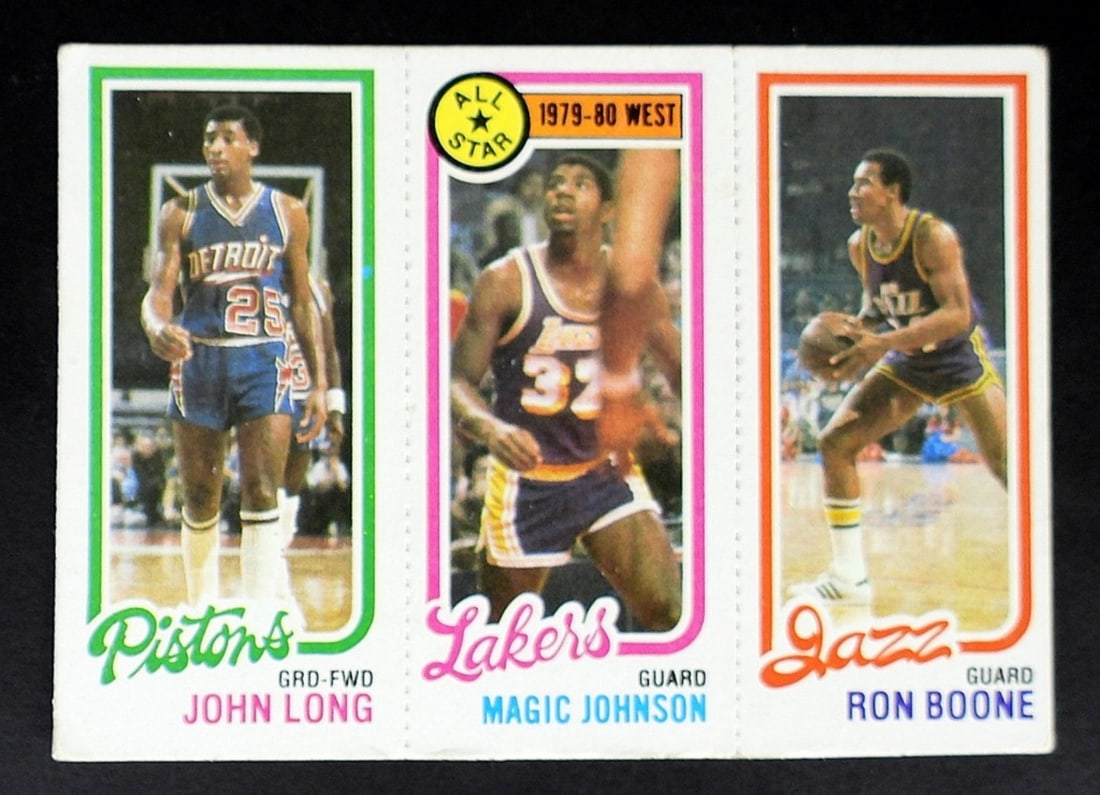1980/81 TOPPS MAGIC JOHNSON ALL STAR (1 of 2)