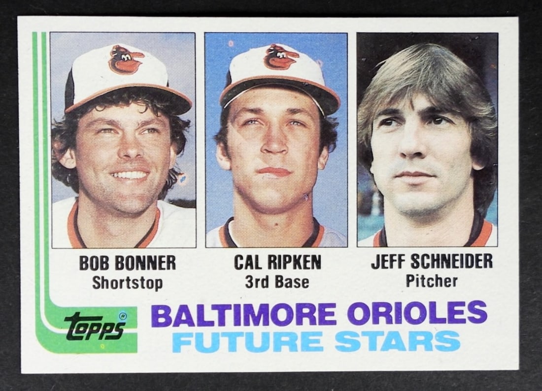 1982 TOPPS CAL RIPKEN JR ROOKIE CARD (1 of 2)