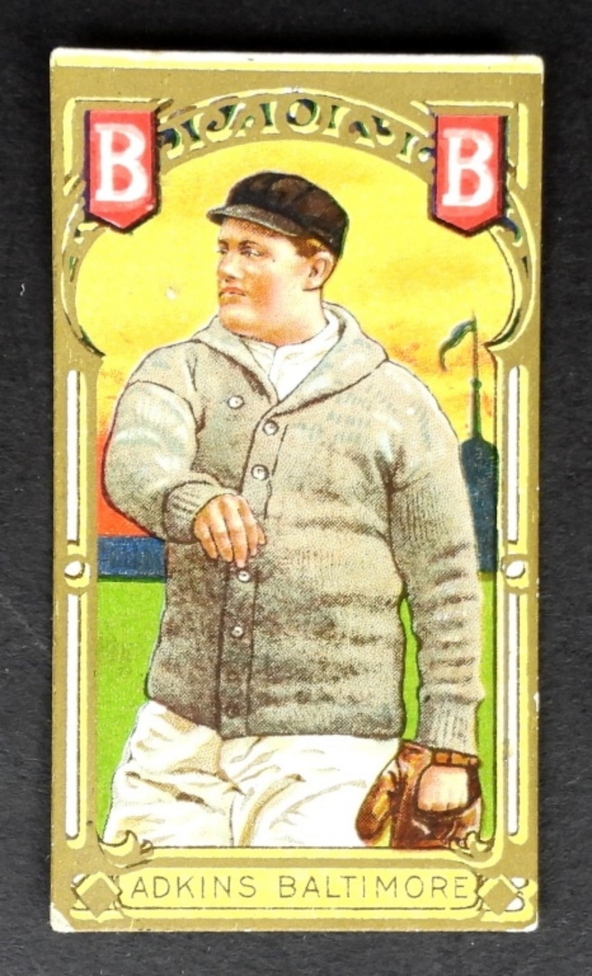 1911 T205 GOLD BORDER DOC ADKINS (1 of 2)