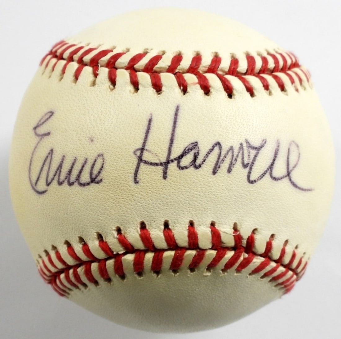 ERNIE HARWELL AUTOGRAPH BASEBALL (1 of 2)