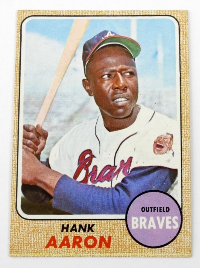 1968 TOPPS HANK AARON #110 (1 of 2)