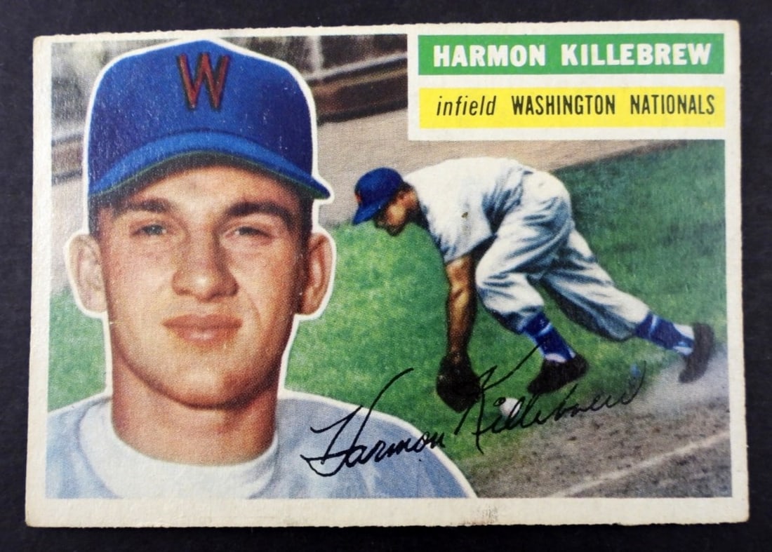 1956 TOPPS #164 HARMON KILLEBREW (1 of 2)