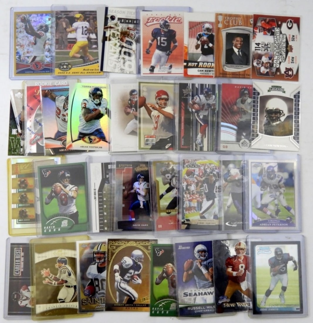 (33) NFL PREMIUM CARD LOT (1 of 2)