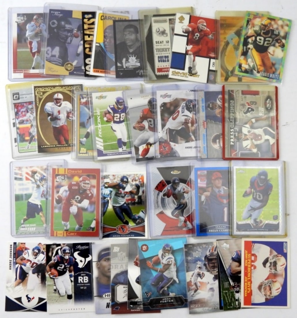 (33) NFL PREMIUM CARD LOT (1 of 2)