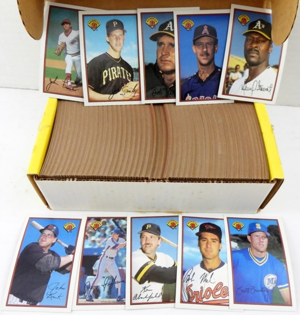 BOWMAN 1989 BASEBALL CARDS SET - BOXED (1 of 2)