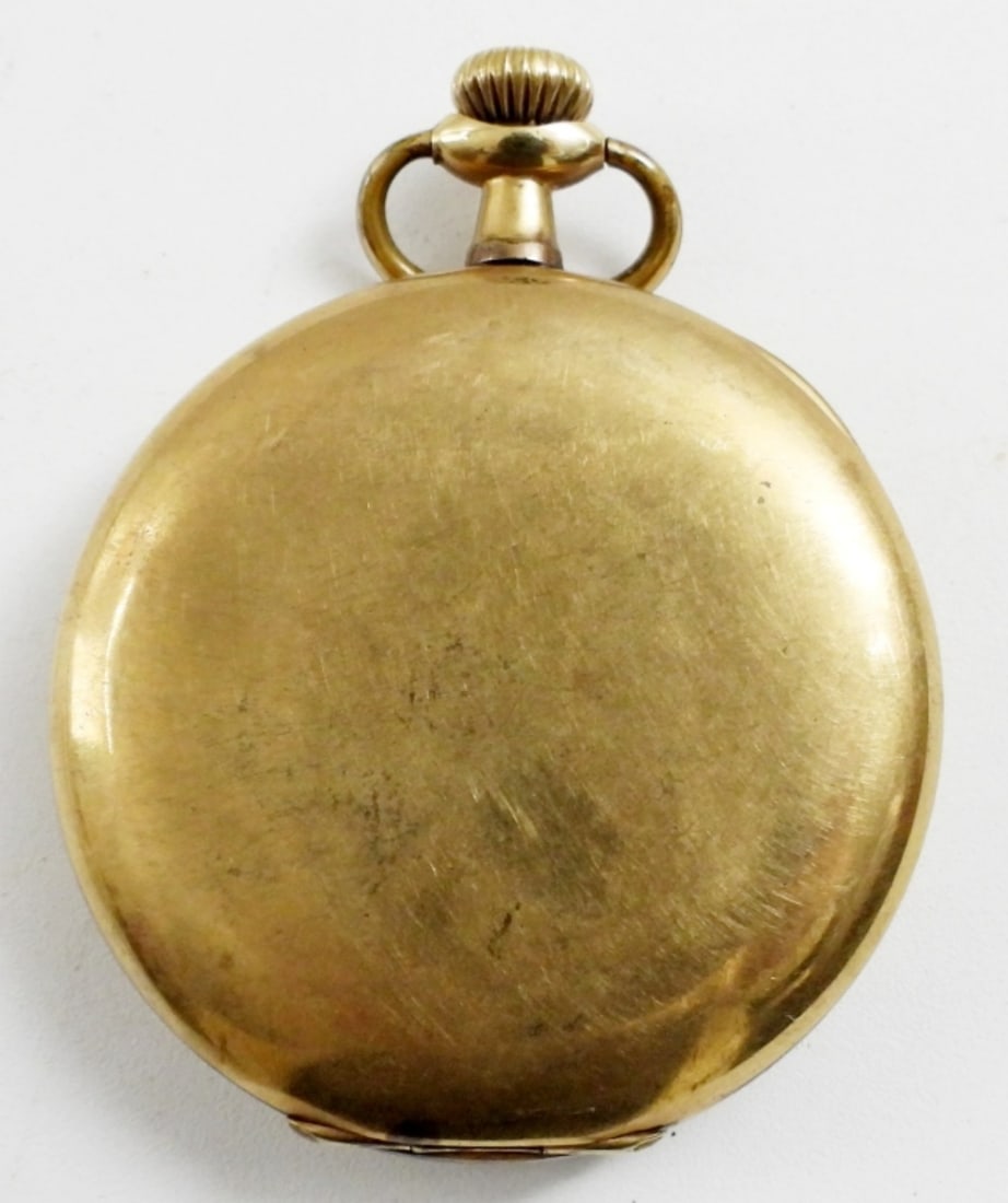 BURLINGTON POCKET WATCH 21j (1 of 5)
