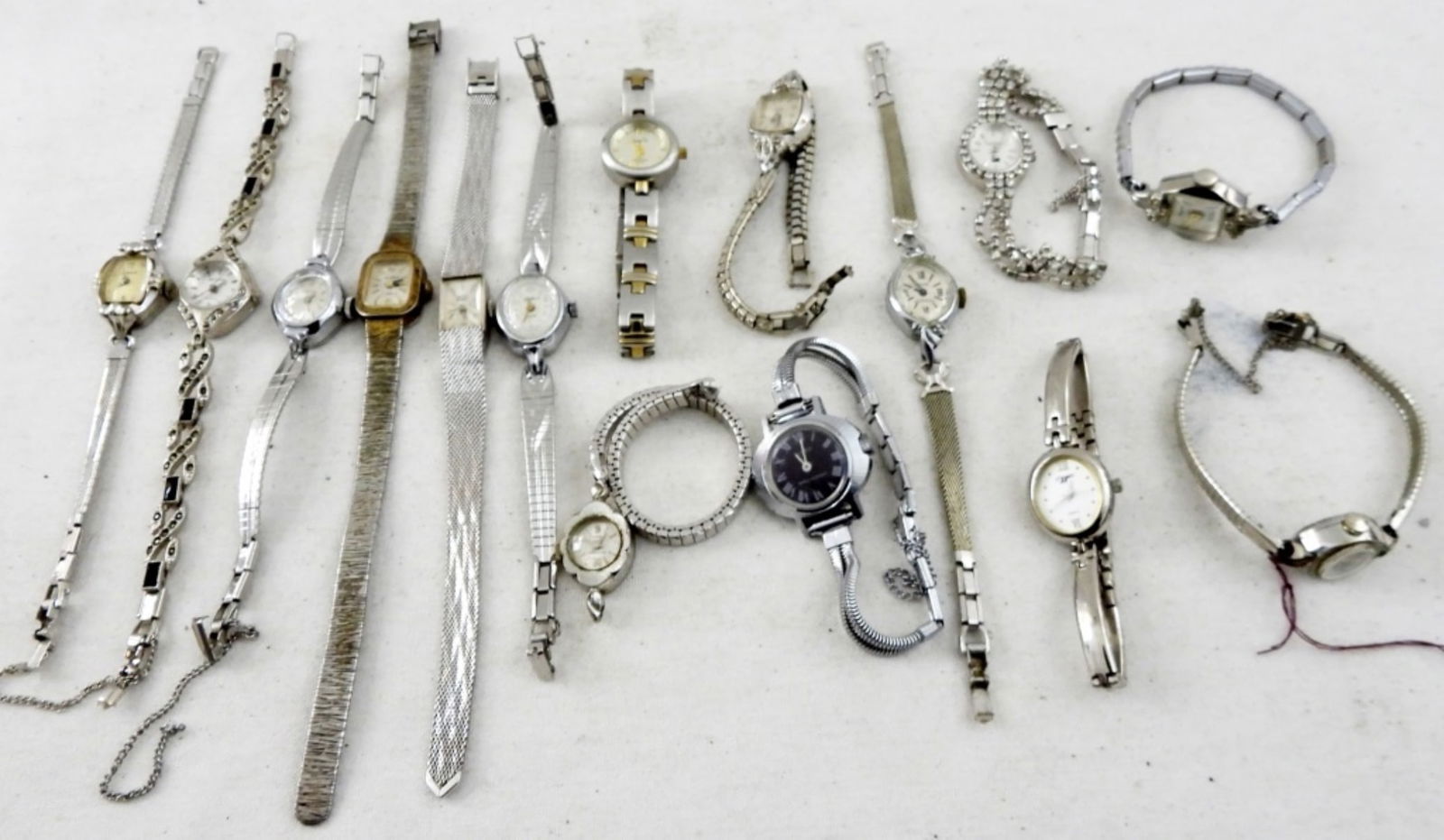 (15) SILVER TONE LADIES WATCHES (1 of 3)