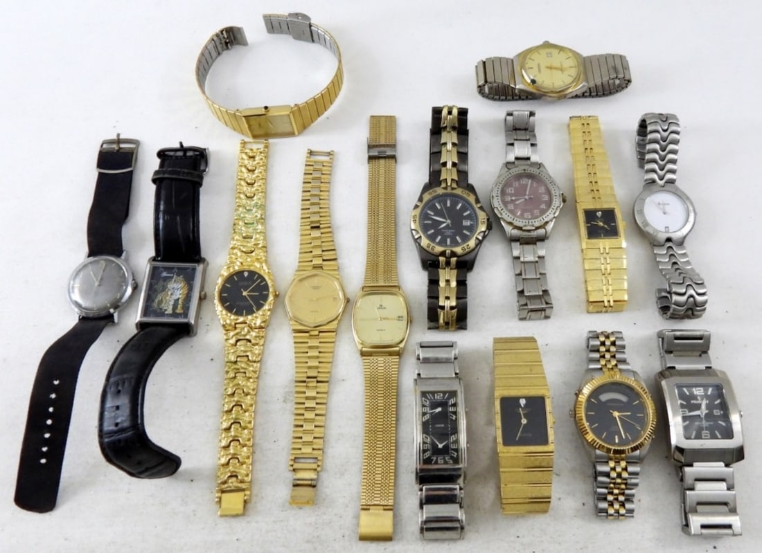 (15) MEN'S WATCHES ALL STYLES (1 of 2)