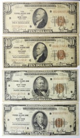 1929 $170 FACE VALUE OLD U.S. CURRENCY