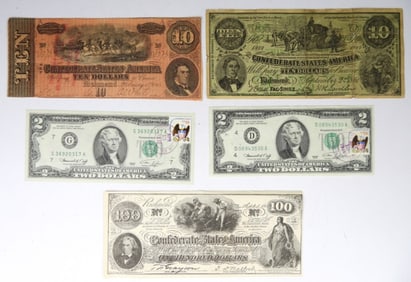 ADVERTISING/CANCELLED CURRENCY LOT
