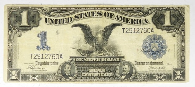 1899 $1 SILVER CERTIFICATE BLACK EAGLE