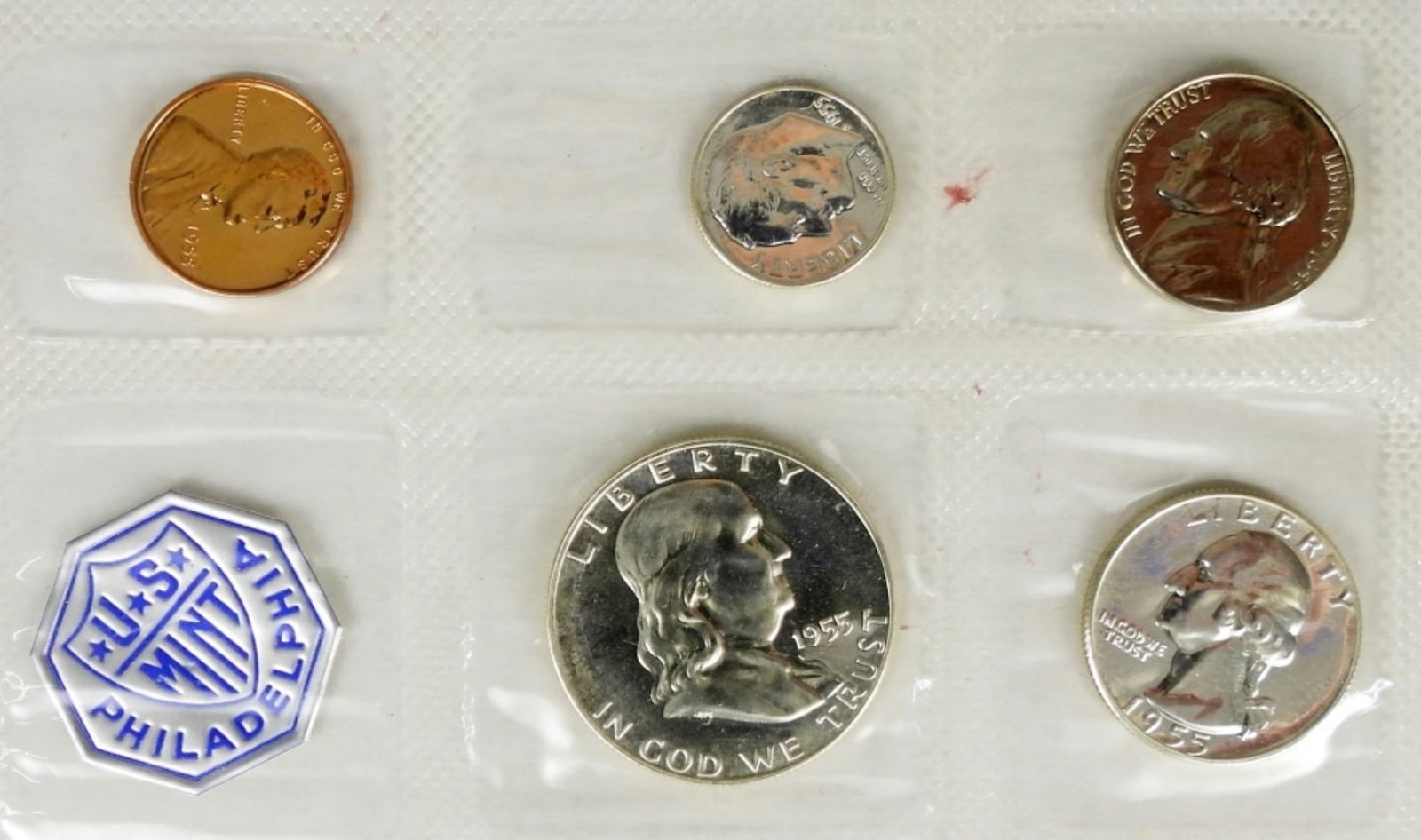 1955 UNITED STATES PROOF SET (1 of 2)