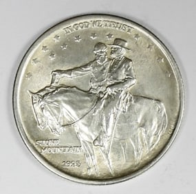1925 STONE MOUNTAIN MEMORIAL HALD DOLLAR