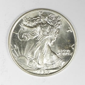 1936 WALKING LIBERTY HALF DOLLAR