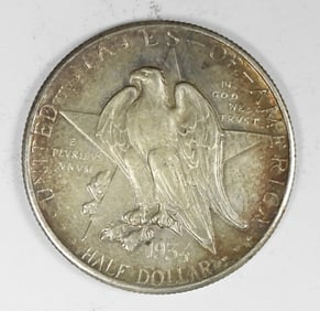 1934 TEXAS INDEPENDENCE CENTENNIAL HALF DOLLAR