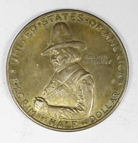 1921 PILGRIM TERCENTENARY HALF DOLLAR