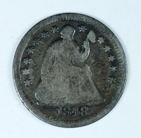 1848-O LIBERTY SEATED HALF DIME