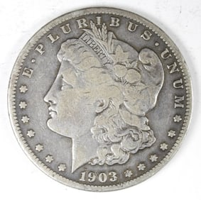 1903-S MORGAN SILVER DOLLAR