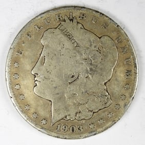 1903-S MORGAN SILVER DOLLAR