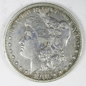 1901-S MORGAN SILVER DOLLAR