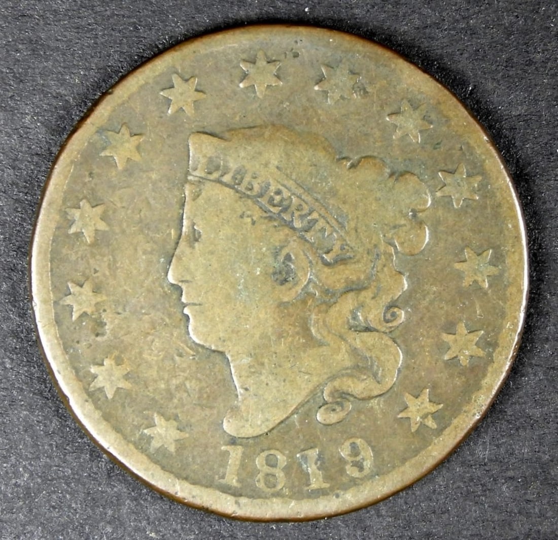 1819 MATRON HEAD LARGE CENT (1 of 2)