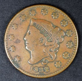1832 MATRON HEAD LARGE CENT