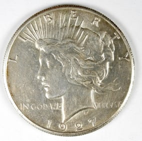 1927 PEACE DOLLAR