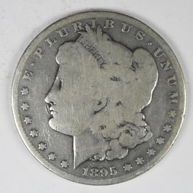 1895-O MORGAN SILVER DOLLAR