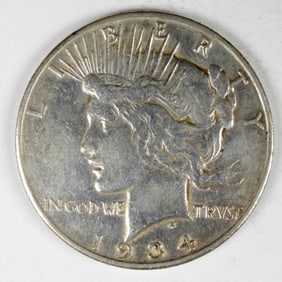 1934-S PEACE DOLLAR