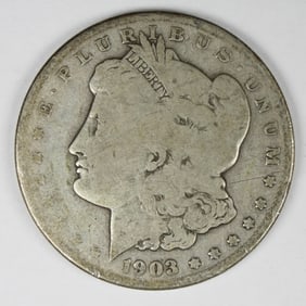 1903-S MORGAN SILVER DOLLAR