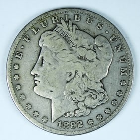 1892-S MORGAN SILVER DOLLAR
