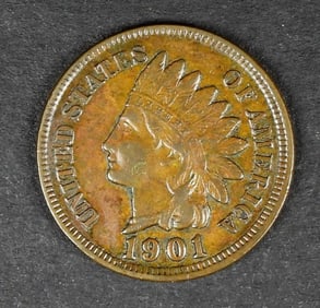 1901 INDIAN HEAD CENT