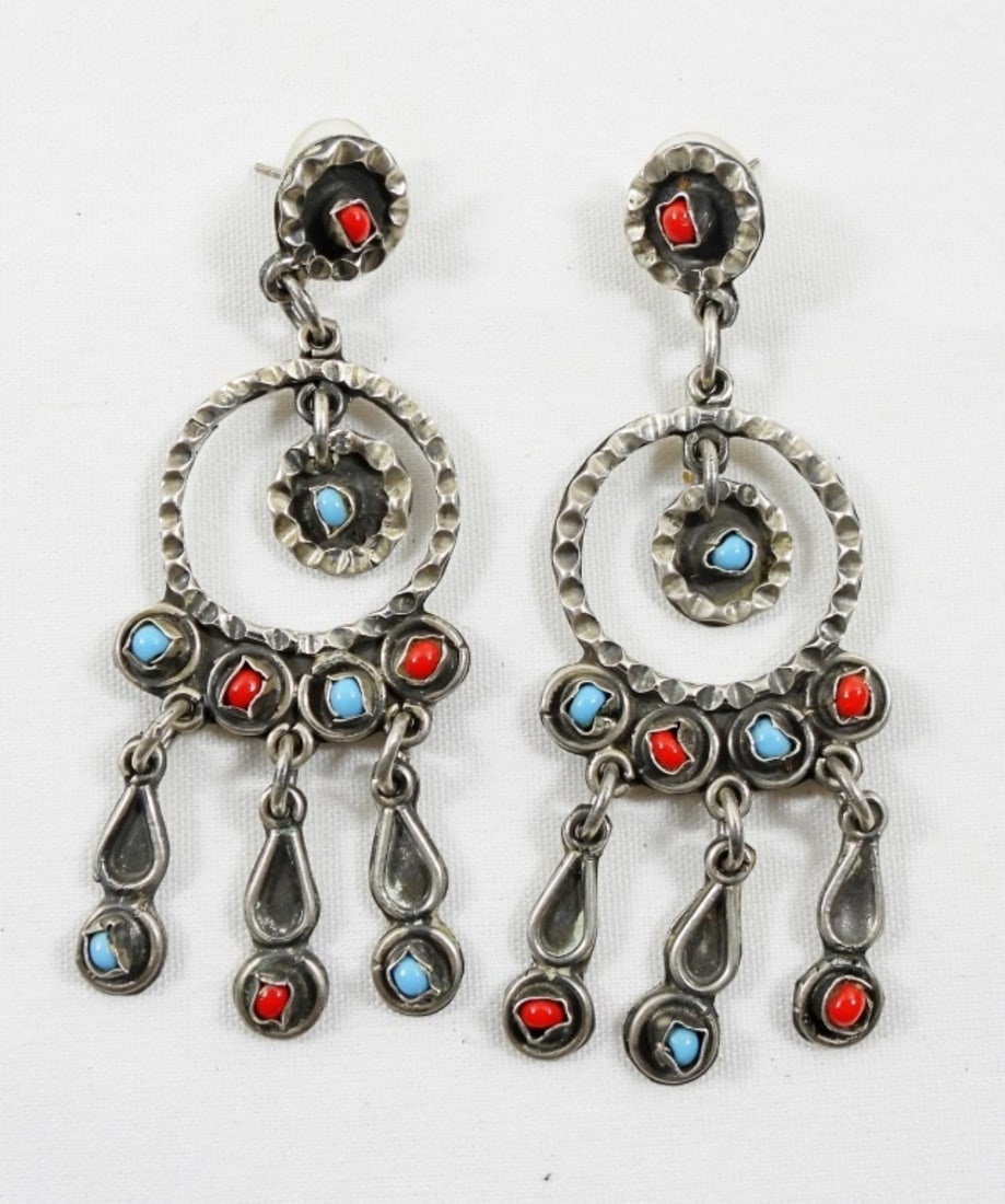 BEAUTIFUL MEXICO 925 STATEMENT EARRINGS (1 of 2)