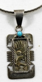 L. BENNETT 14K GOLD ACCENT NECKLACE 925